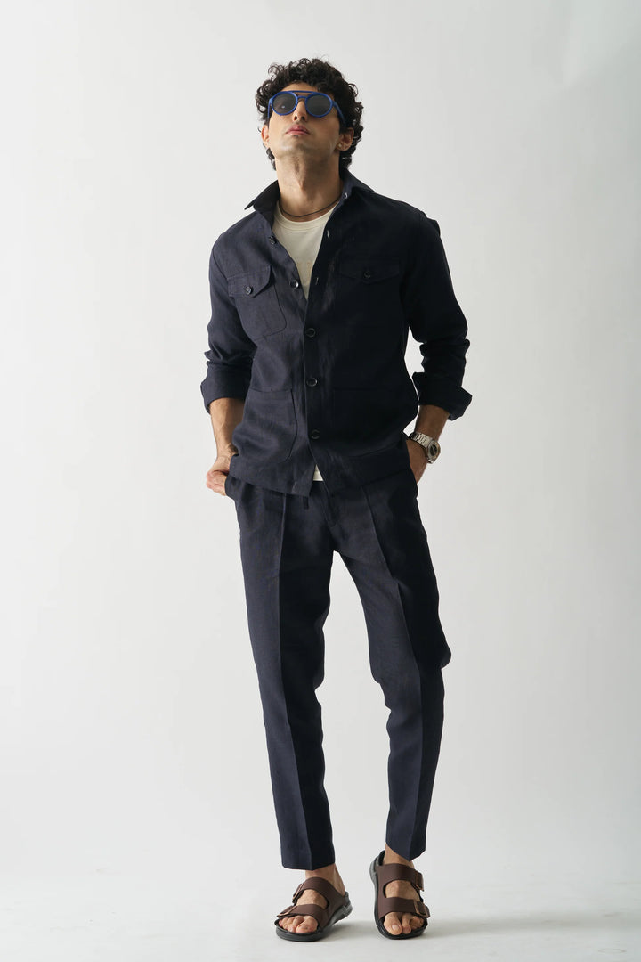 HARBOR BREEZE LINEN JACKET
